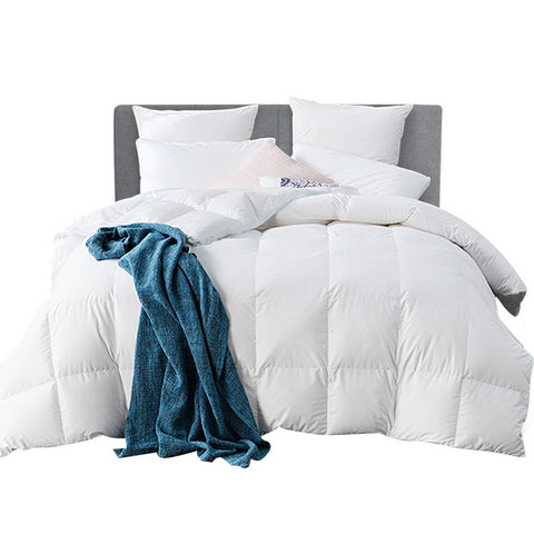 Giselle Bedding 500GSM Goose Down Feather Quilt Super King Chez Guru