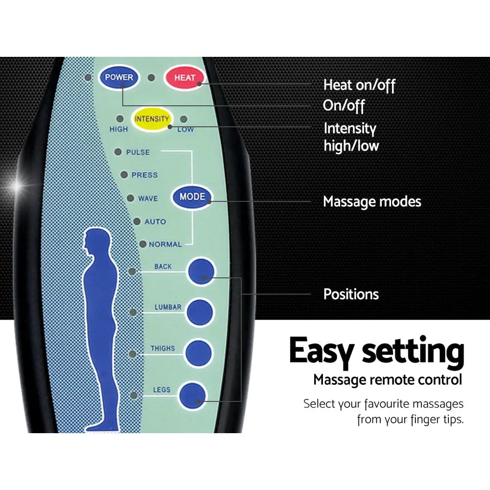 Artiss Recliner Chair Lift Assist Heated Massage Chair Velvet Rukwa - Chez Guru