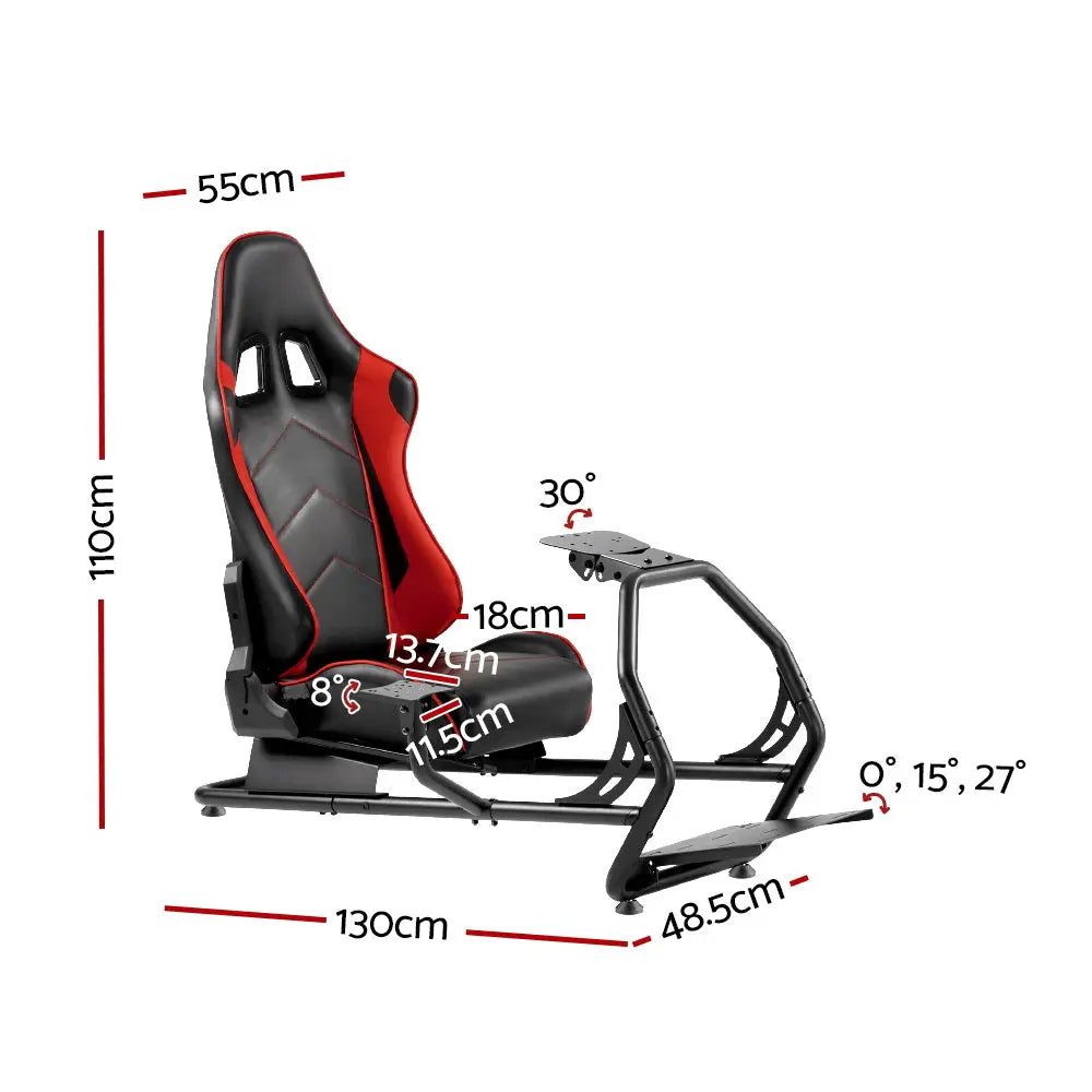 Artiss Racing Simulator Cockpit Chez Guru