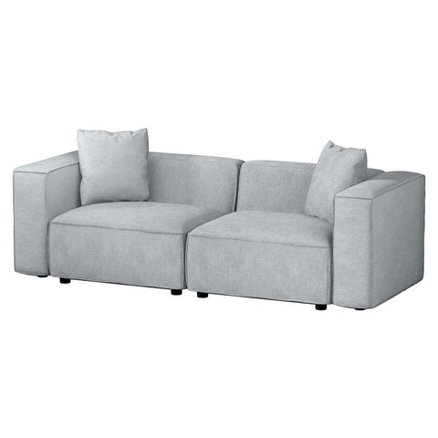 Artiss Modular Sofa Chaise Set 2-Seater Grey Chez Guru