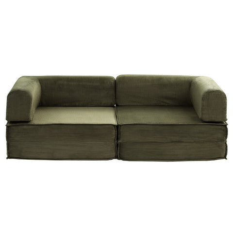 Artiss Convertible Folding Sofa Bed Green