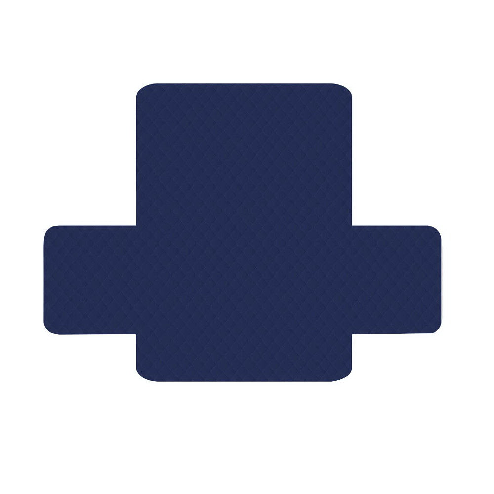 Artiss Sofa Cover Couch Covers 3 Seater Quilted Navy Chez Guru