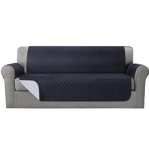 Artiss Sofa Cover Couch Covers 4 Seater 100% Water Resistant Dark Grey Chez Guru