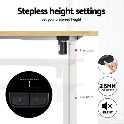 Artiss Electric Treadmill with 120cm Automatic Standing Desk Walking Pad 400mm Chez Guru