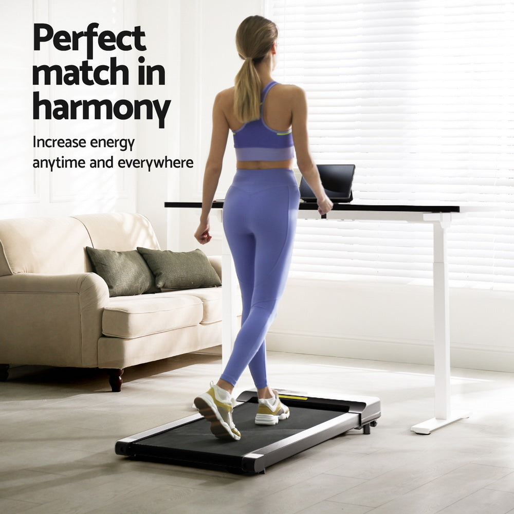 Artiss Treadmill 120cm Automatic Standing Desk with 400mm Electric Walking Pad Chez Guru