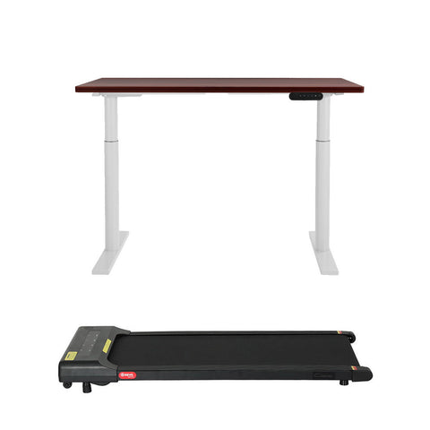 Artiss 400mm Treadmill Electric Walking Pad with 120cm Automatic Standing Desk Chez Guru