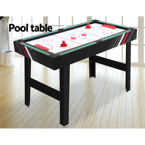 4-in-1 Games Table Soccer Foosball Pool Table Tennis Air Hockey Home Party Gift Chez Guru