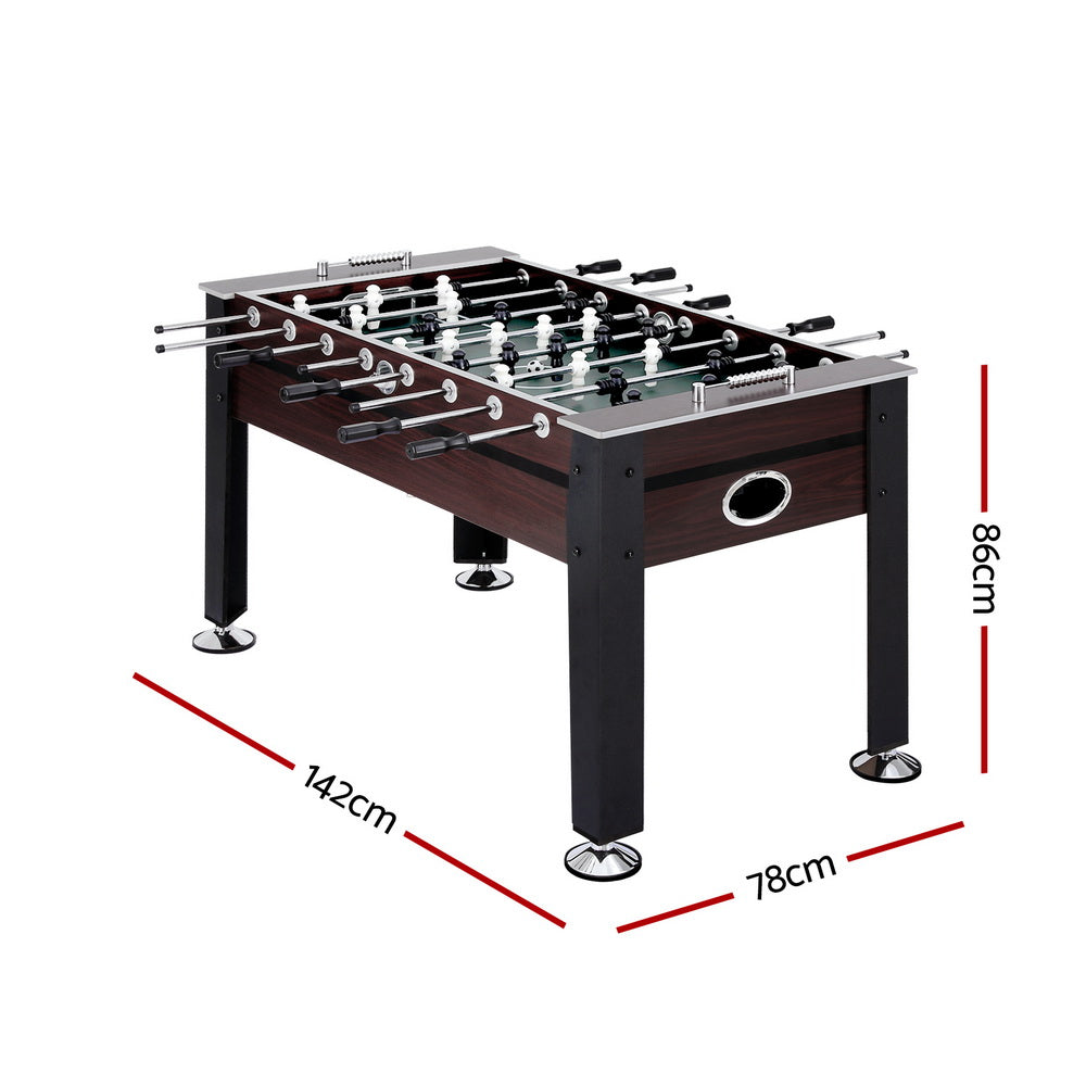 5FT Soccer Table Foosball Football Game Set Home Party Gift Adults Kids Indoor Chez Guru