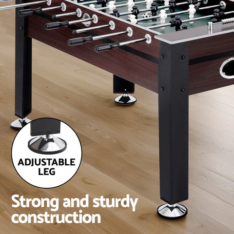 5FT Soccer Table Foosball Football Game Set Home Party Gift Adults Kids Indoor Chez Guru