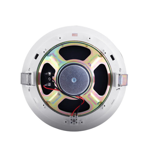 2 x 6" In Ceiling Speakers Home 80W Speaker Theatre Stereo Outdoor Multi Room Chez Guru