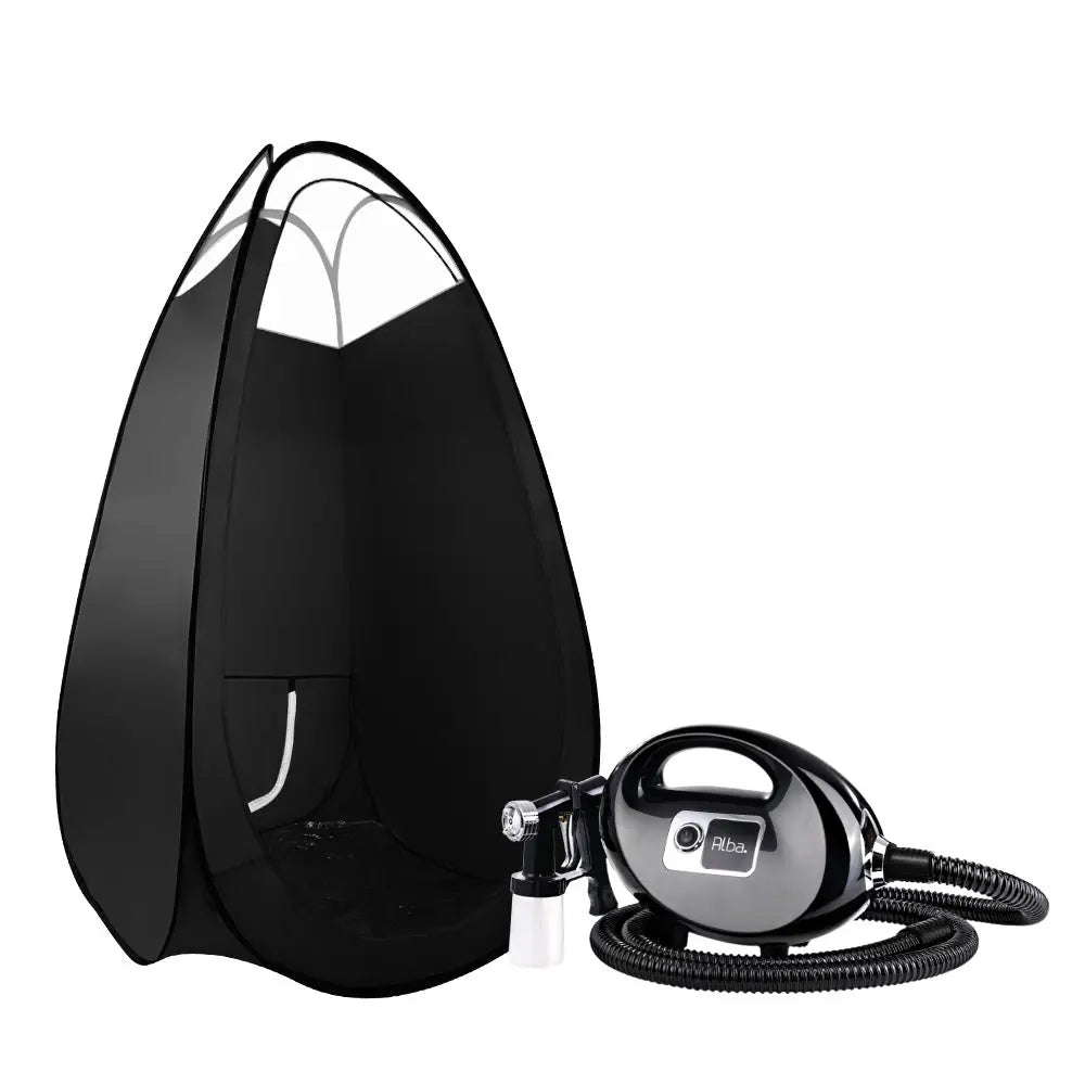 Alba. Spray Tan Machine Spray Gun Spray tent Kit HVLP System Fixed Speed Sunless Chez Guru