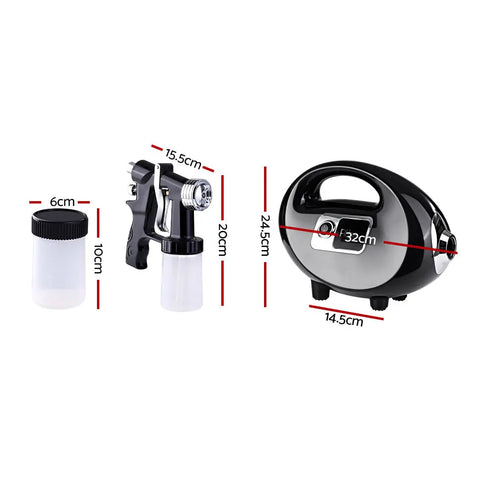 Alba. Spray Tan Machine Spray Gun Spray tent Kit HVLP System Fixed Speed Sunless Chez Guru