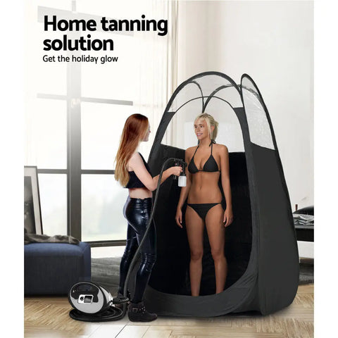 Alba. Spray Tan Machine Spray Gun Spray tent Kit HVLP System Fixed Speed Sunless Chez Guru