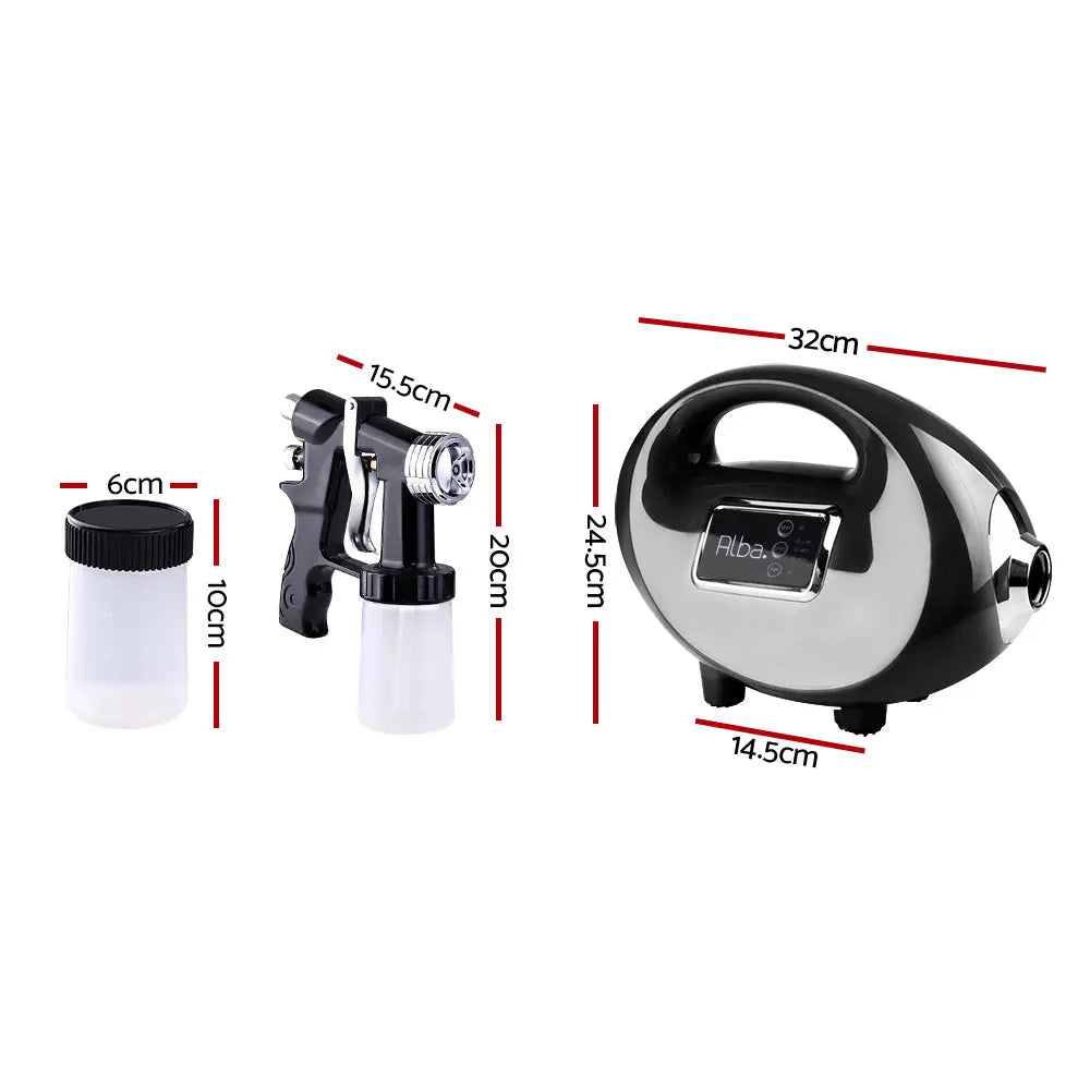 Alba. Spray Tan Machine Spray Gun Spray tent Kit HVLP System Sunless Chez Guru