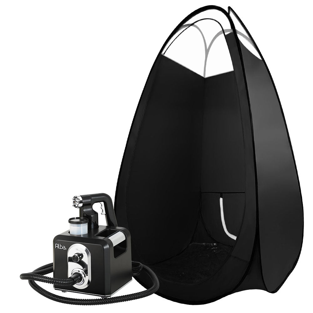 Alba. Spray Tan Machine Tent Sunless Spray Gun HVLP System Professional Chez Guru