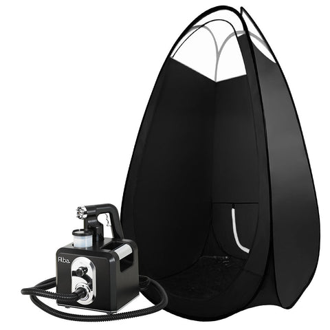 Alba. Spray Tan Machine Tent Sunless Spray Gun HVLP System Professional Chez Guru