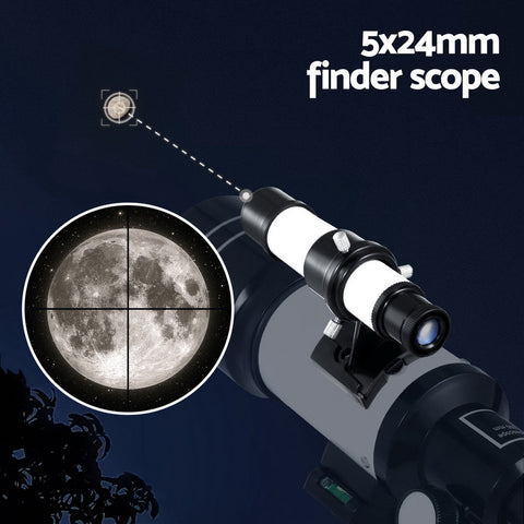 Portable 150X HD Astronomy Telescope with Tripod Optical Outdoor for Kids Adults Chez Guru