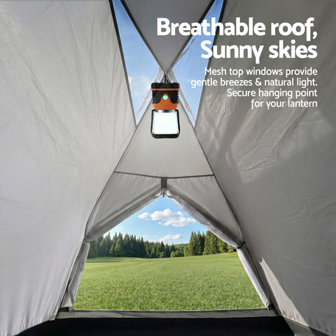 Weisshorn 2 Person Instant Pop Up Camping Tent Automatic Waterproof Hiking Beach