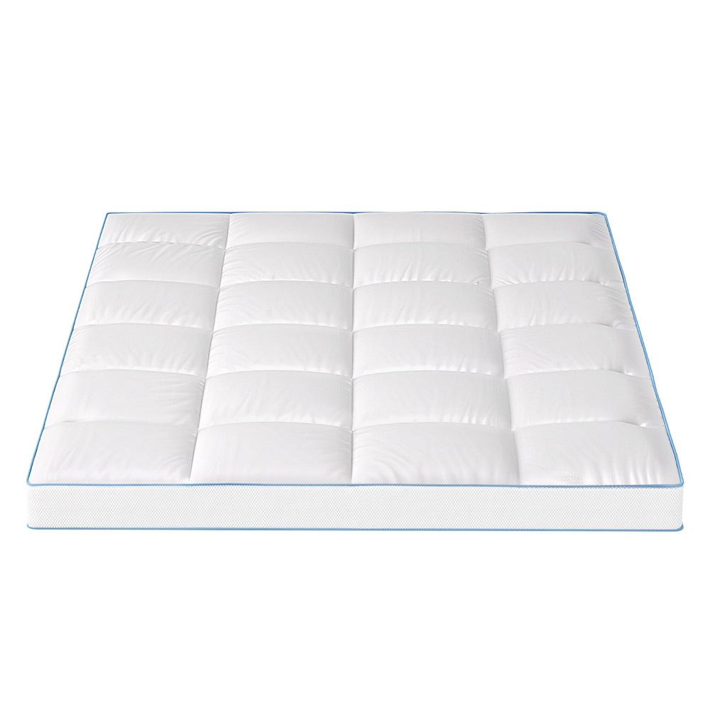 Giselle Bedding Mattress Topper Pillowtop Bamboo 10cm Double Chez Guru