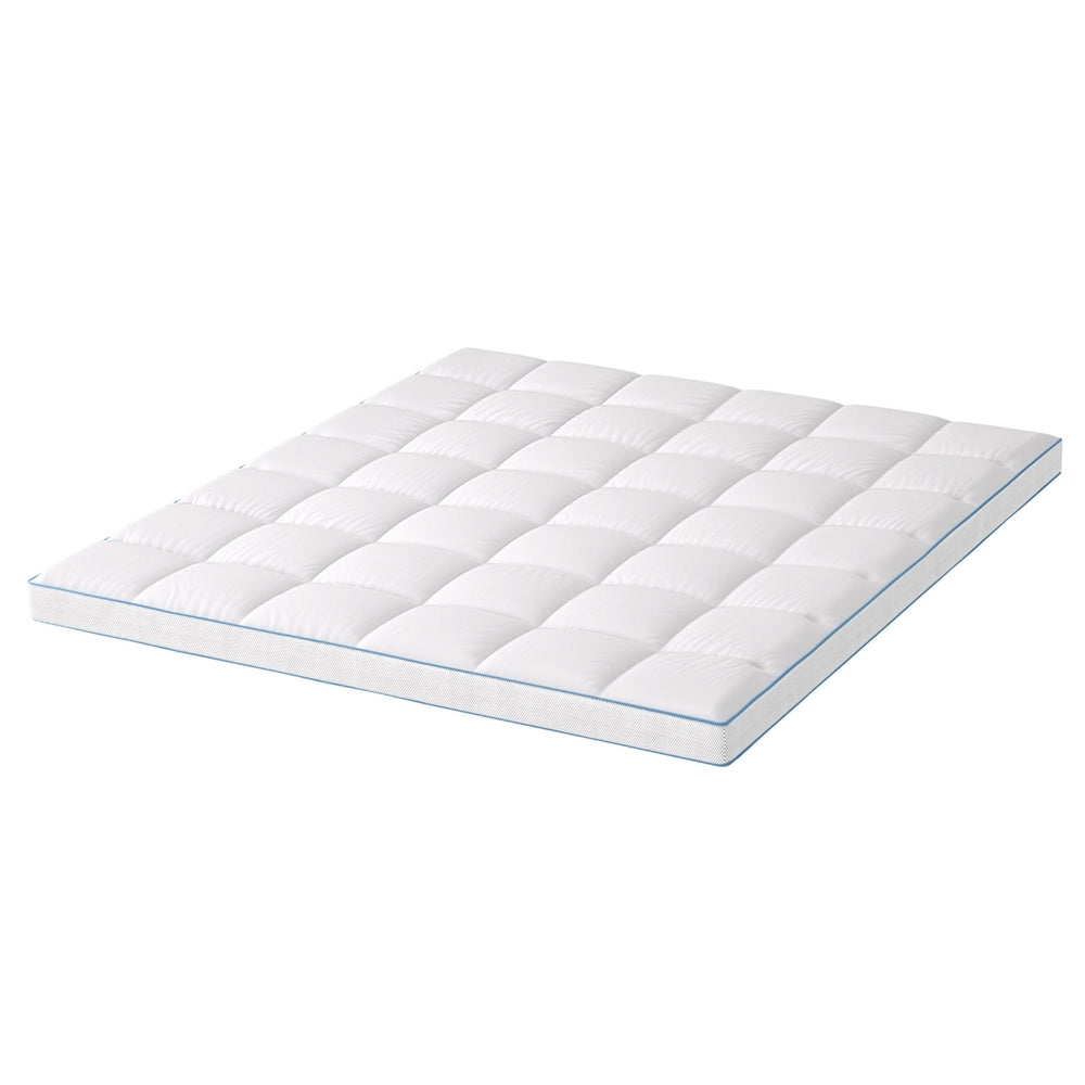 Giselle Bedding Mattress Topper Pillowtop Bamboo 10cm King Chez Guru