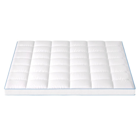 Giselle Bedding Mattress Topper Pillowtop Bamboo 10cm King Chez Guru