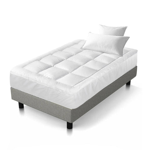 Giselle Bedding Mattress Topper Pillowtop Bamboo Single Chez Guru