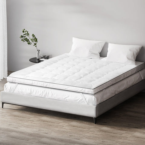 Giselle Bedding Mattress Topper Pillowtop - King Single Chez Guru