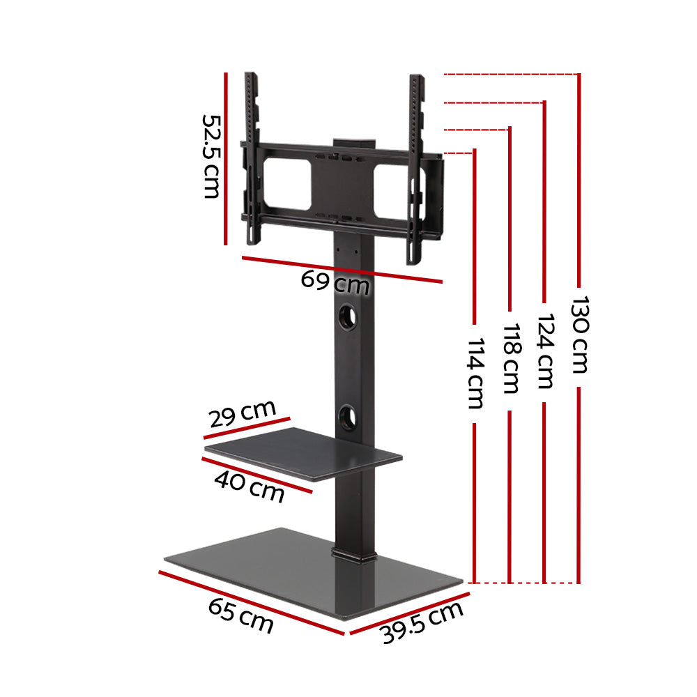 Artiss TV Stand Mount Bracket for 32"-70" LED LCD 2 Tiers Storage Floor Shelf - Chez Guru