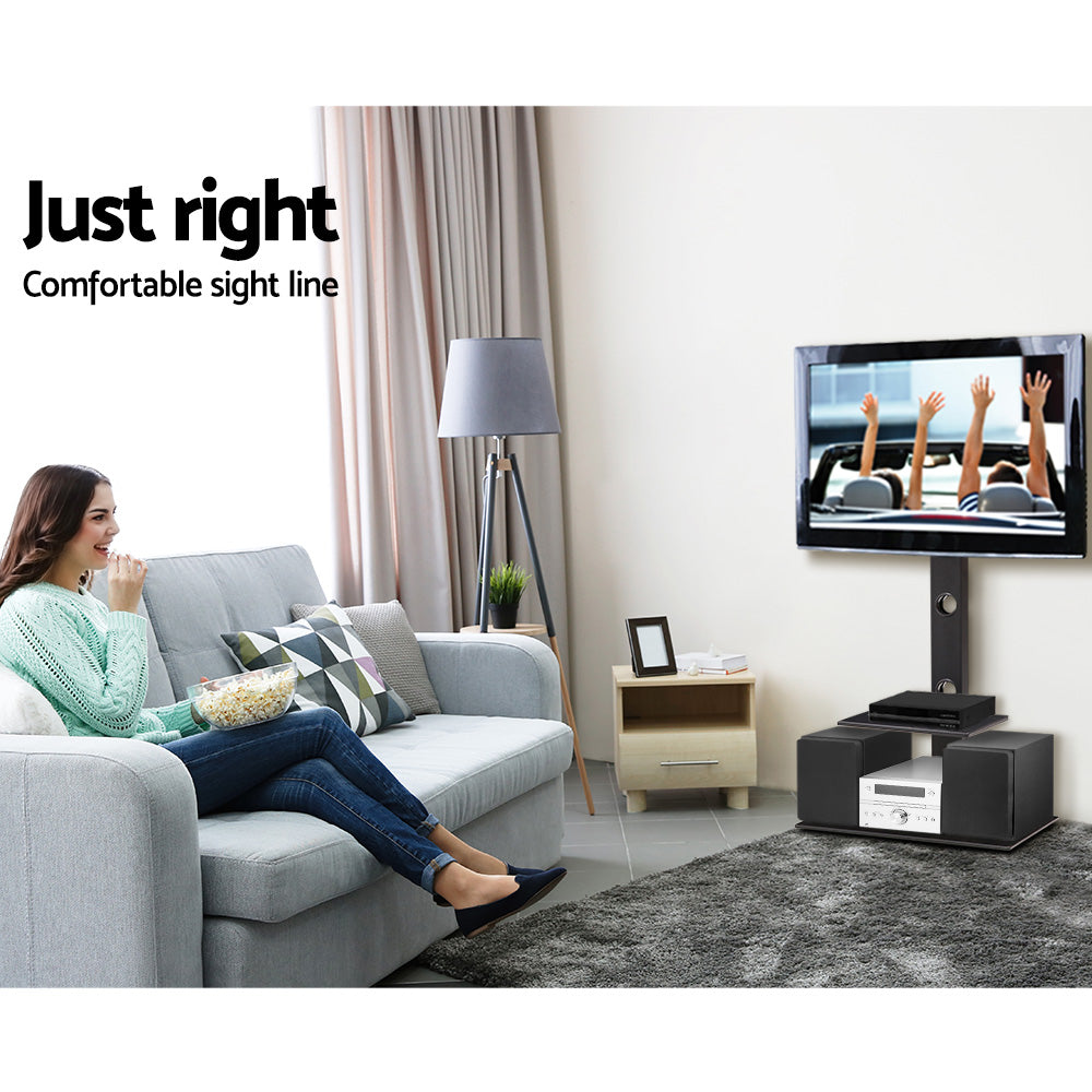Artiss TV Stand Mount Bracket for 32"-70" LED LCD 2 Tiers Storage Floor Shelf - Chez Guru