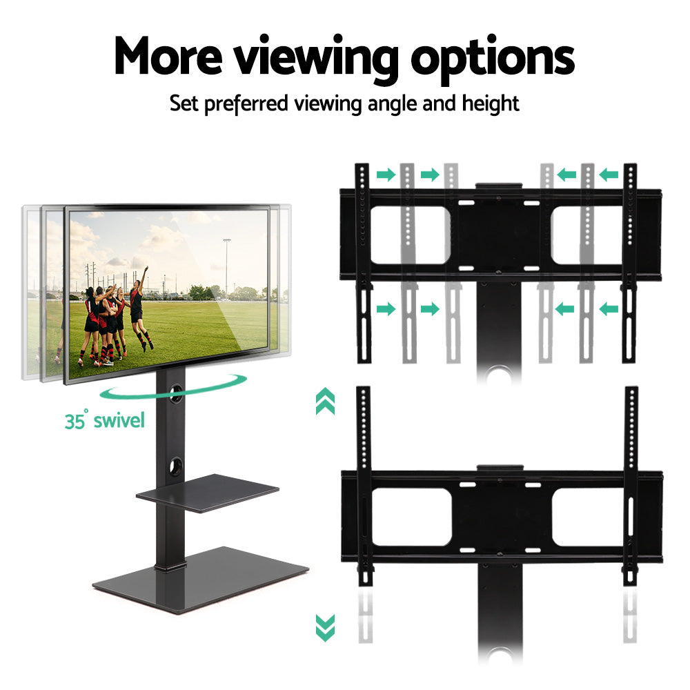 Artiss TV Stand Mount Bracket for 32"-70" LED LCD 2 Tiers Storage Floor Shelf - Chez Guru
