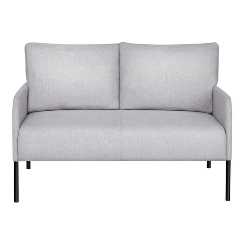 Artiss Armchair 2-Seater Sofa Pillow Linen Grey - Chez Guru