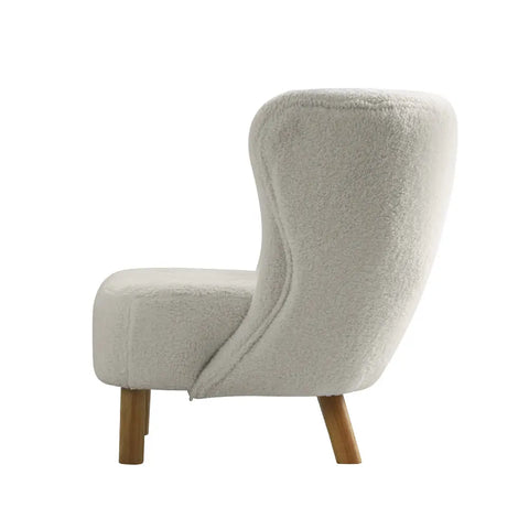 Artiss Armchair Lounge Accent Chair Armchairs Couch Chairs Sofa Bedroom White - Chez Guru