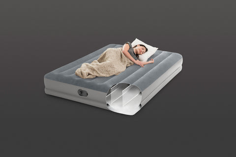 INTEX Queen Dura-Beam® Standard Downy Easy Comfort® Air Mattress 10 w/ Hand Pump 64765