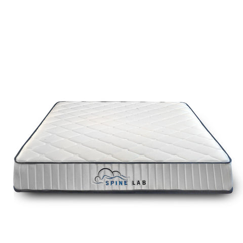 Spine-Lab Mattress 5 Zone 21cm Medium Firm Foam Bonnell Spring - Double - White Chez Guru
