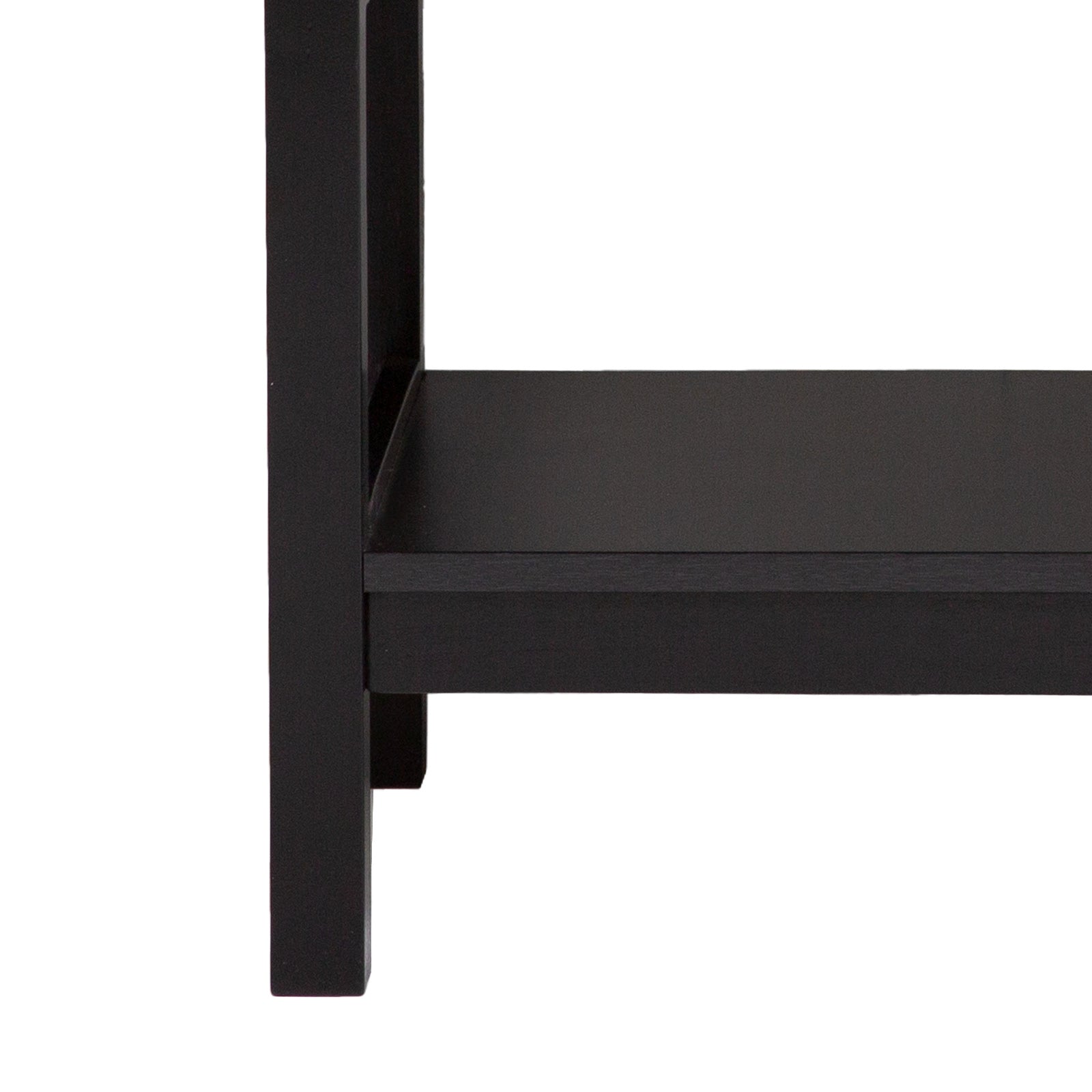 Casa Decor Tulum Rattan Bedside Table Drawers Table Nightstand Cabinet Black Chez Guru