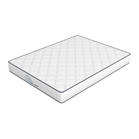 Spine-Lab Mattress 5 Zone 21cm Medium Firm Foam Bonnell Spring - King Single - White Chez Guru