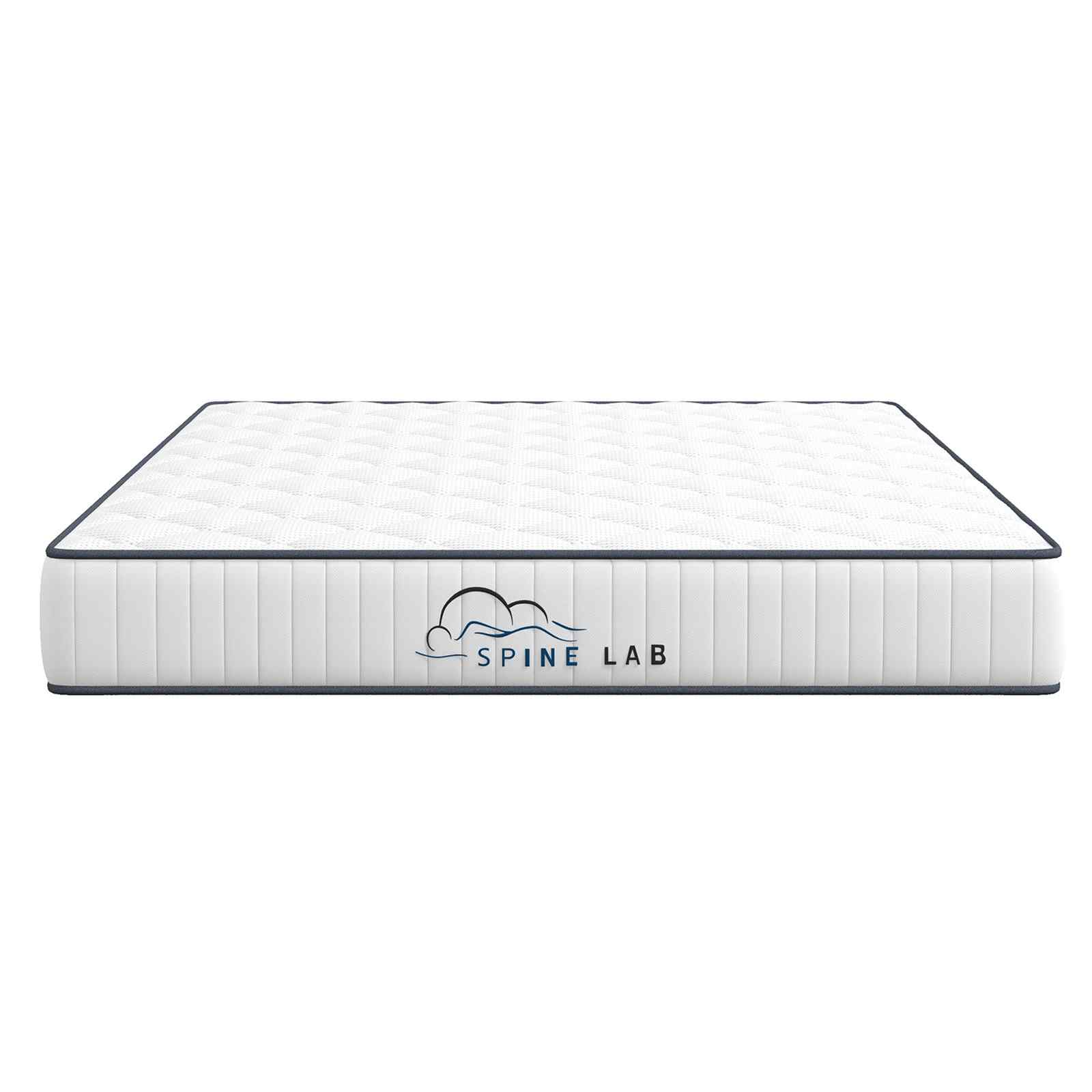 Spine-Lab Mattress 5 Zone 21cm Medium Firm Foam Bonnell Spring - King Single - White Chez Guru