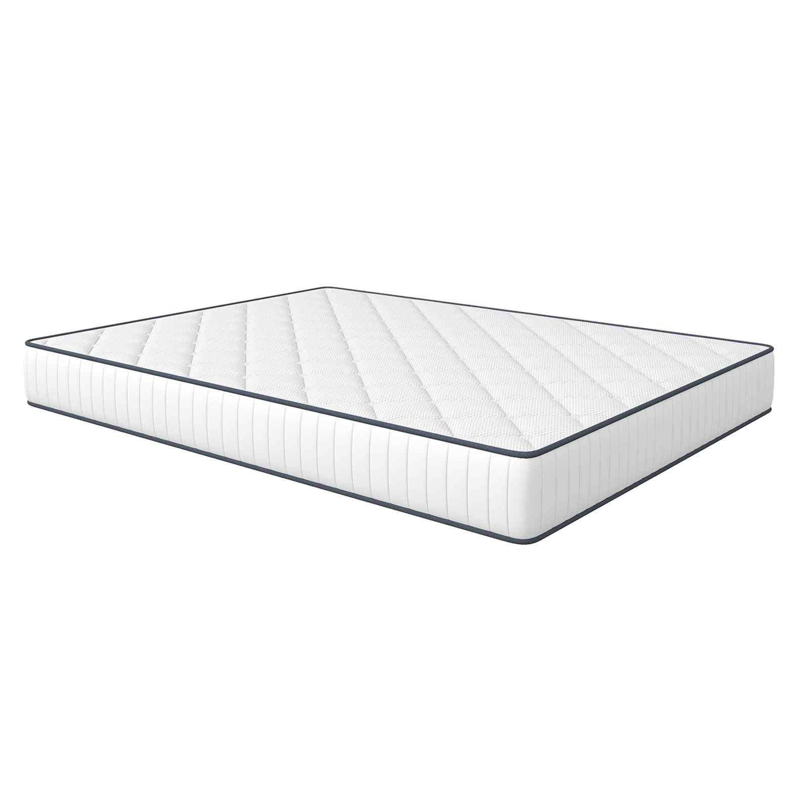 Spine-Lab Mattress 5 Zone 21cm Medium Firm Foam Bonnell Spring - King Single - White Chez Guru