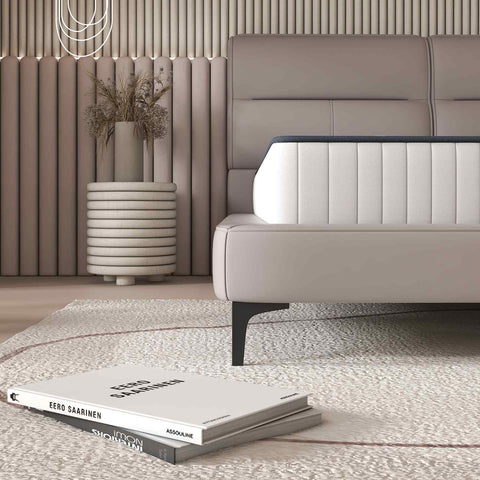 Spine-Lab Mattress 5 Zone 21cm Medium Firm Foam Bonnell Spring - King Single - White Chez Guru