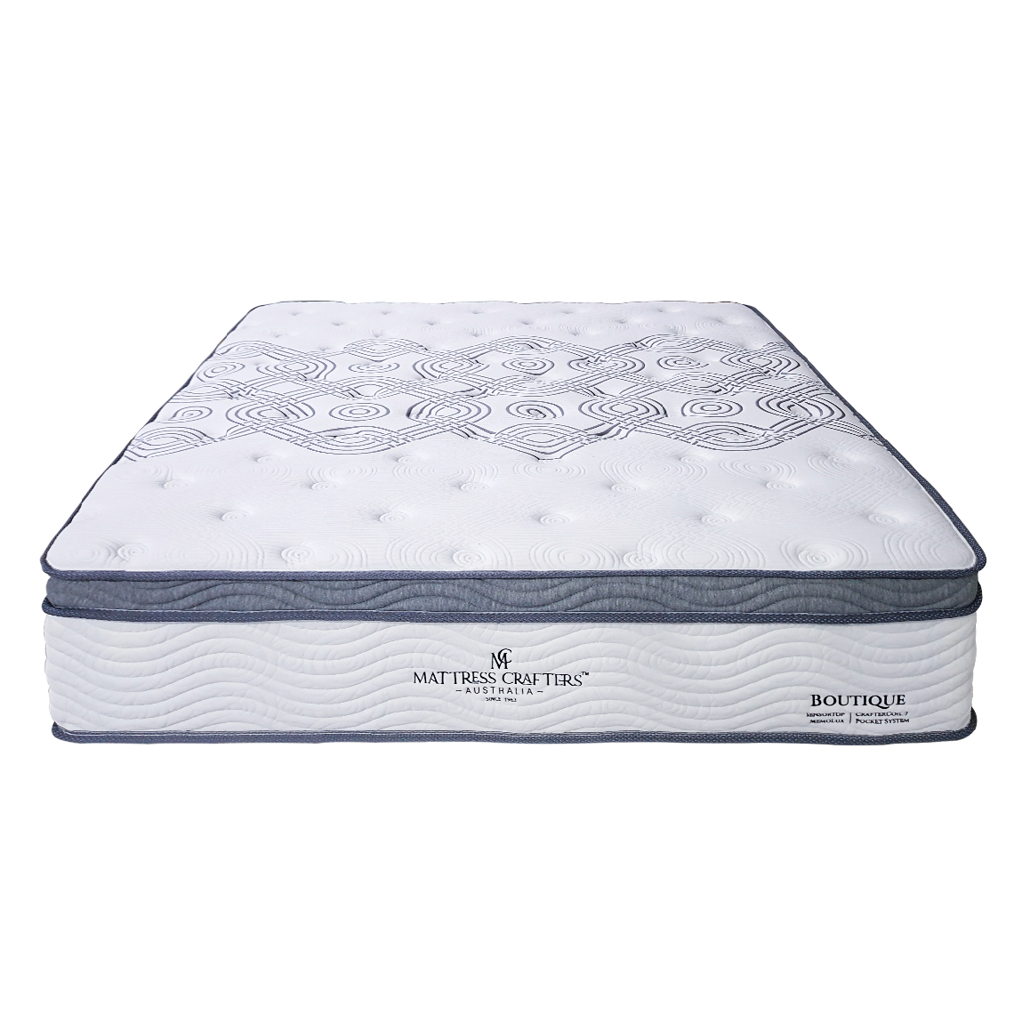 Boutique Double Mattress 7 zone Pocket Spring Memory Foam Chez Guru