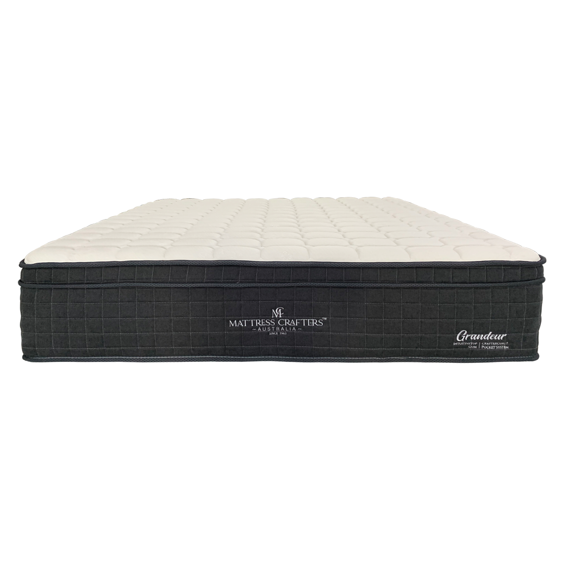 Grandeur King Single Mattress Latex Foam 7 Zone Pocket Spring Chez Guru
