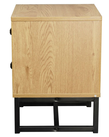 Malaga 2 Drawer Bedside Table Chez Guru