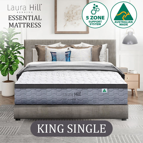 Laura Hill Essential Australian Made King Single Premium Mattress Chez Guru