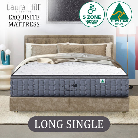 Laura Hill Exquisite Australian Made Long Single Premium Mattress Chez Guru