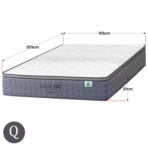 Laura Hill Exquisite Australian Made Queen Premium Mattress Chez Guru