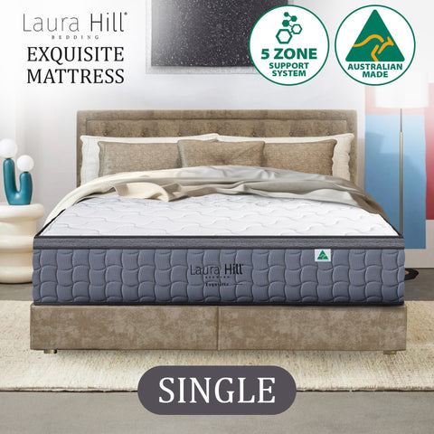 Laura Hill Exquisite Australian Made Single Premium Mattress Chez Guru