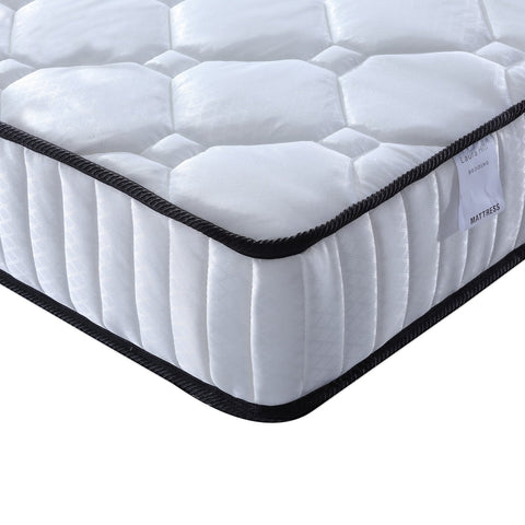 Laura Hill King Single Size Mattress Pocket Spring High Density Foam For Bed Chez Guru