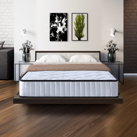 Laura Hill King Single Size Mattress Pocket Spring High Density Foam For Bed Chez Guru
