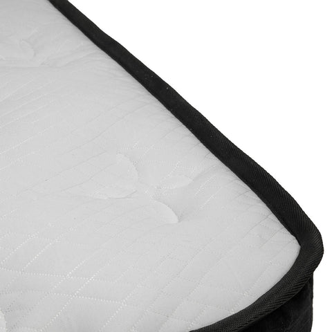 Laura Hill  Double Mattress Bed Size Euro Top 5 Zone Spring Foam 32cm Bedding Pocket Chez Guru