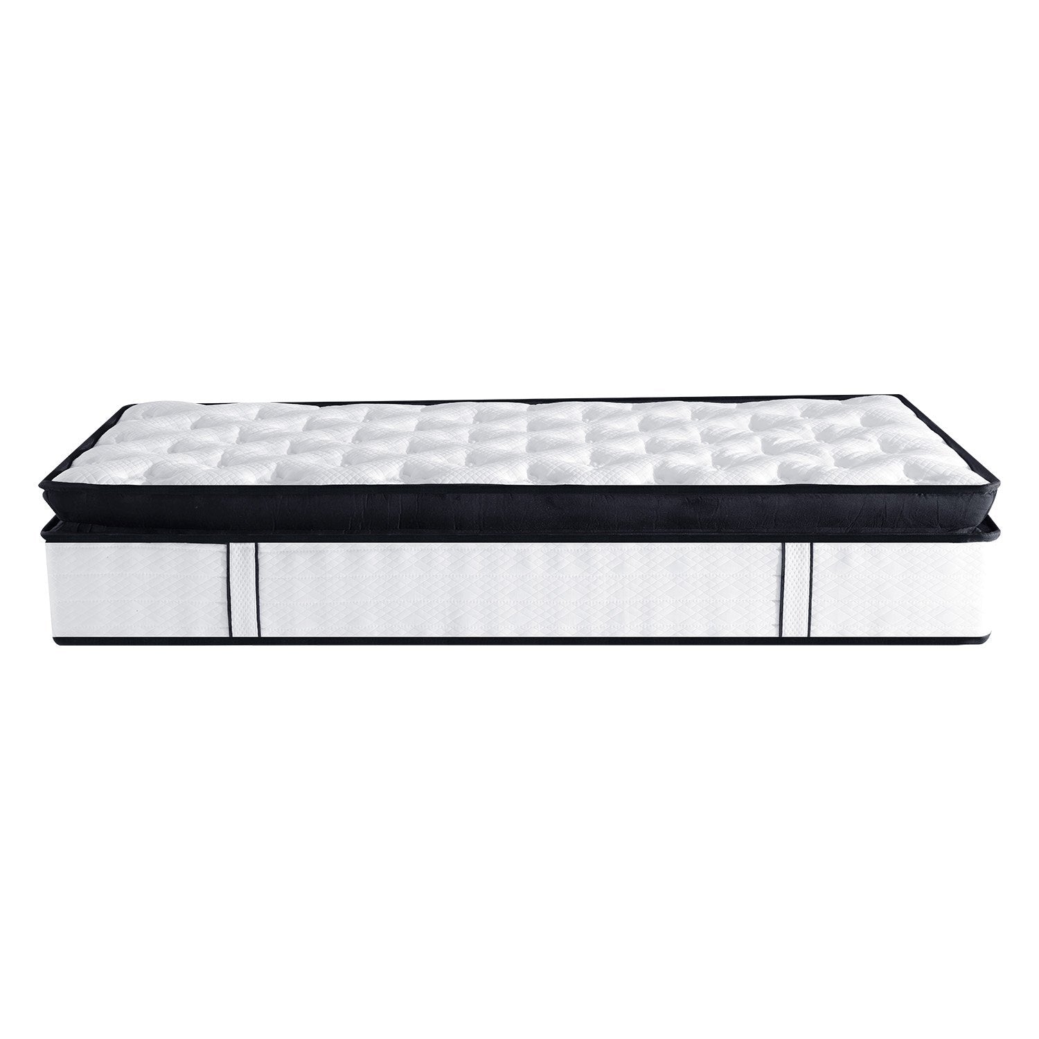 Laura Hill King Mattress Bed Size Euro Top 5 Zone Spring Foam 32cm Bedding Pocket Chez Guru
